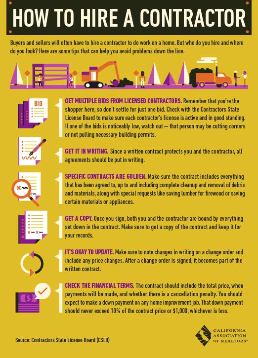 How to Hire a Contractor in Brentwood CA