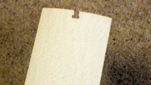 Broken Vertical Blind Vane