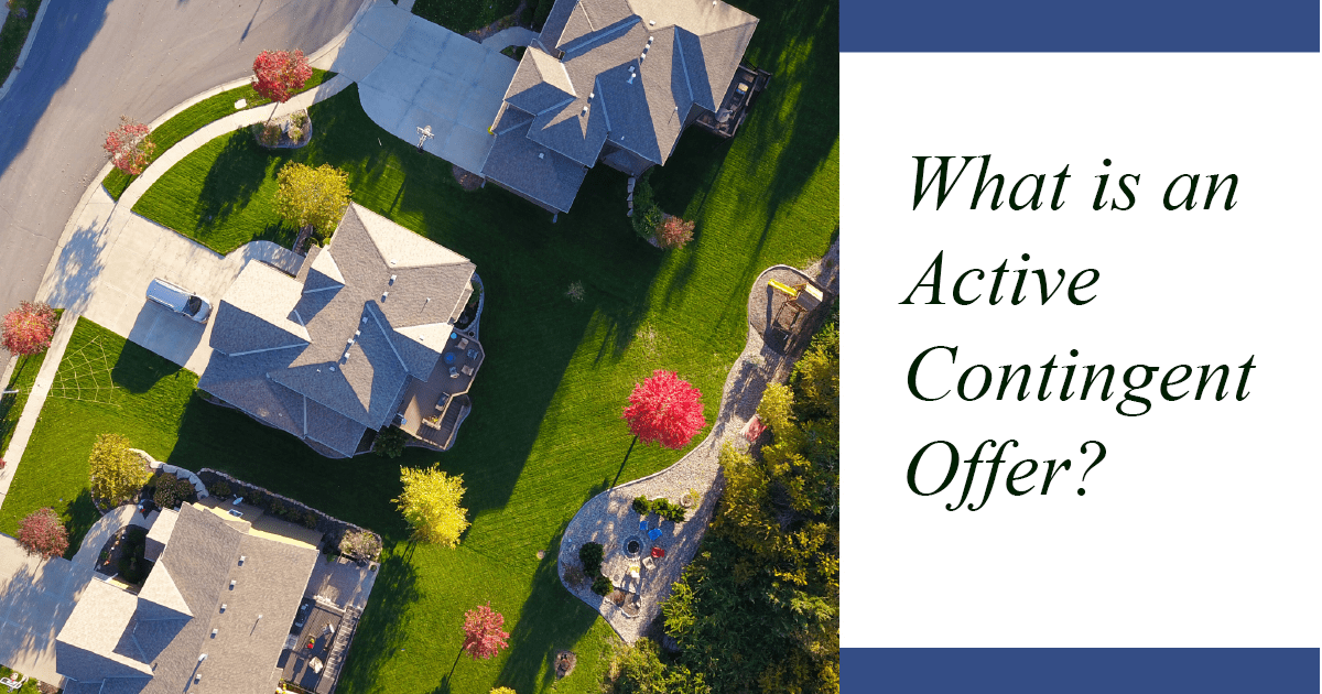 What is an active contingent offer