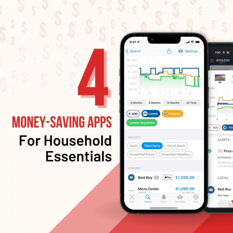 4 Money Saving Apps