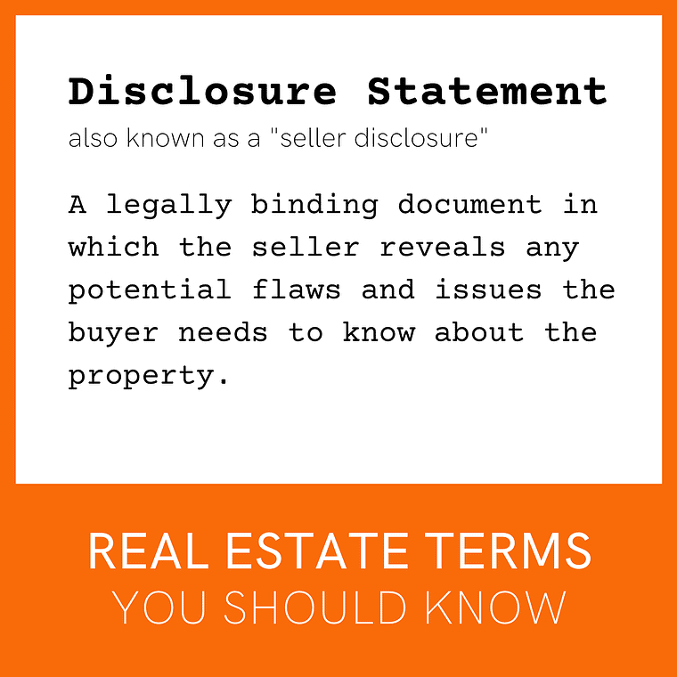 Disclosure Statement