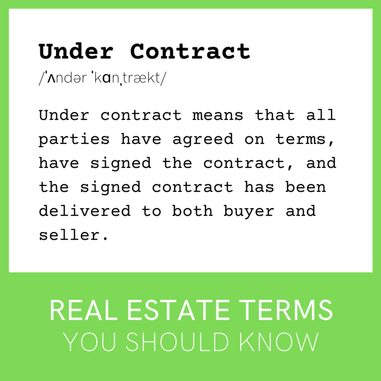 Under Contract