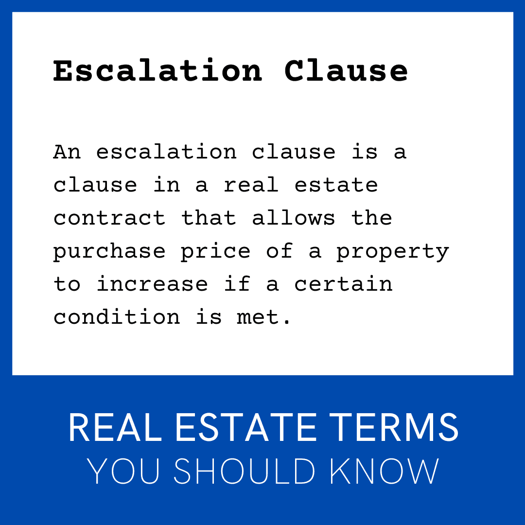 Escalation Clause