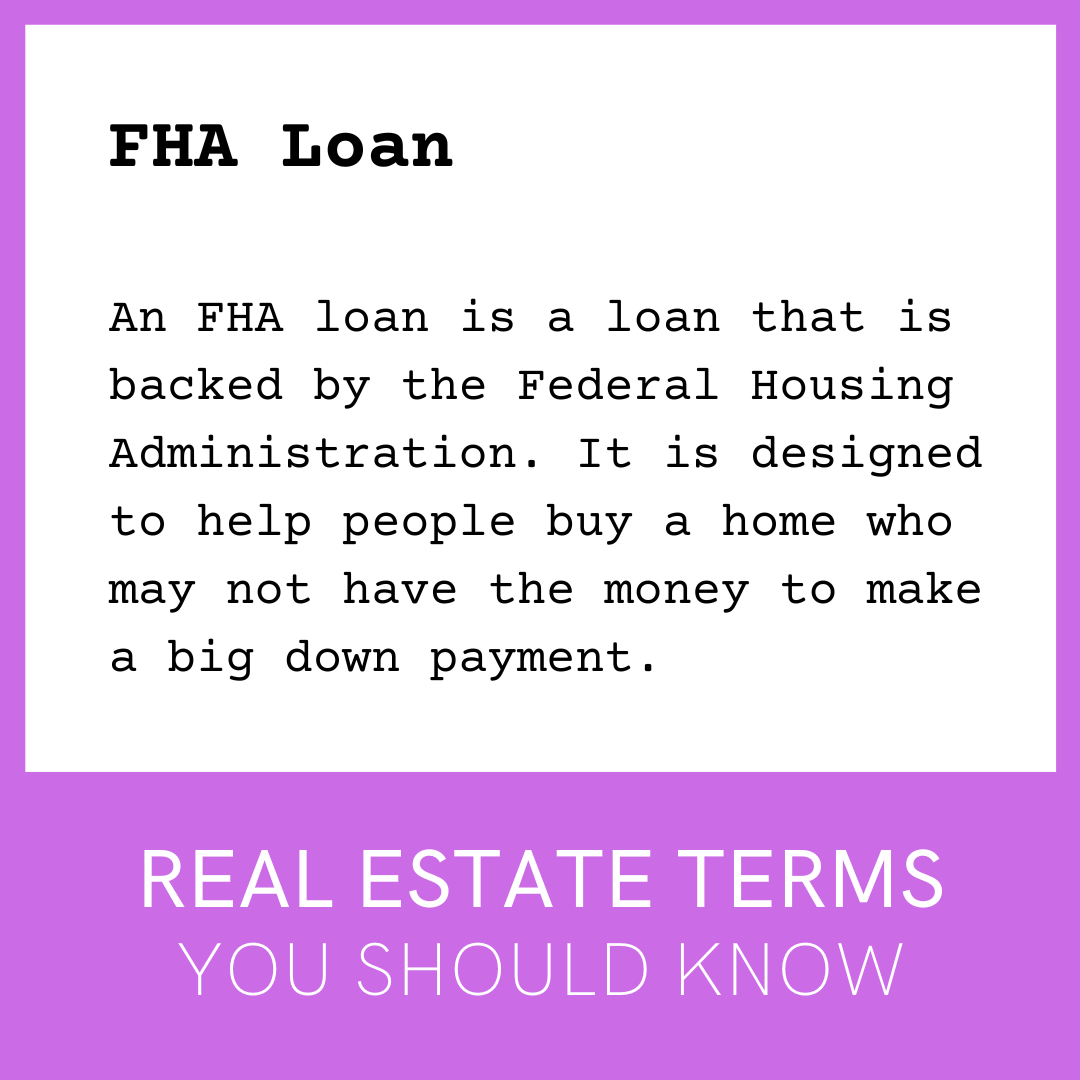 Federal Housing Administration (FHA) Loan