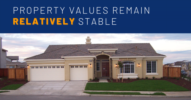 Property Values Remain Relatively Stable