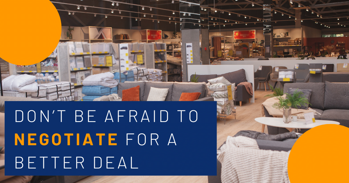 Don’t Be Afraid To Negotiate For A Better Deal