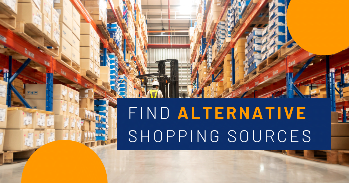 Find Alternative Shopping Sources