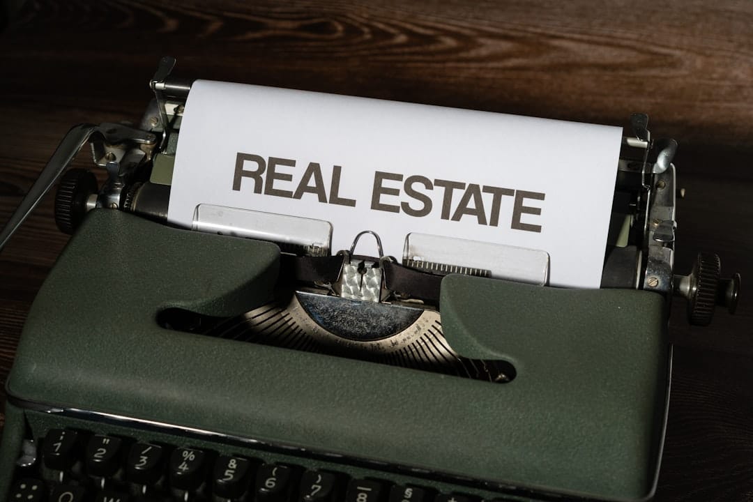 Title and Deed Fraud: Stealing Your Home a close up of a typewriter with a real estate paper on it